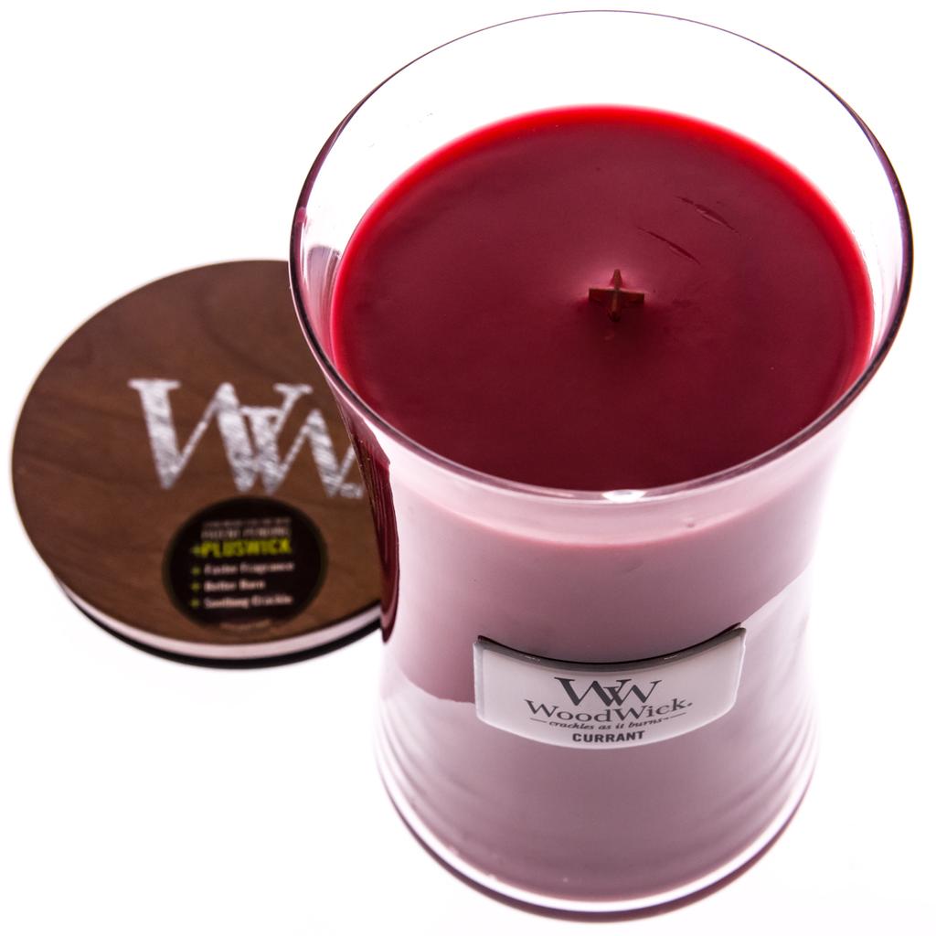 WoodWick reg; Currant Large Candle, Home Furniture, Candles Fragrance, Jar Candles